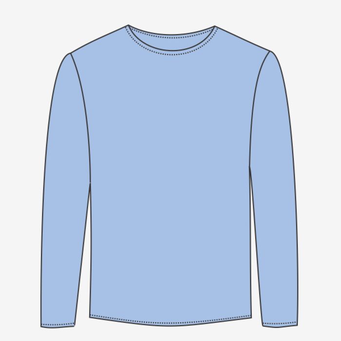 Jerzees Unisex Premium Blended Ringspun Long Sleeve T-Shirt 560LSR Unisex Premium Blended Ringspun Long Sleeve T-Shirt Thumbnail