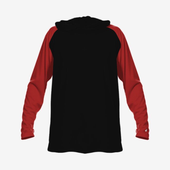 Badger Men's Breakout Hooded Long Sleeve T-Shirt 4235 Men's Breakout Hooded Long Sleeve T-Shirt Thumbnail