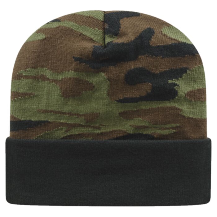 CAP AMERICA USA-Made Camo Cuffed Beanie RKC12 USA-Made Camo Cuffed Beanie Thumbnail