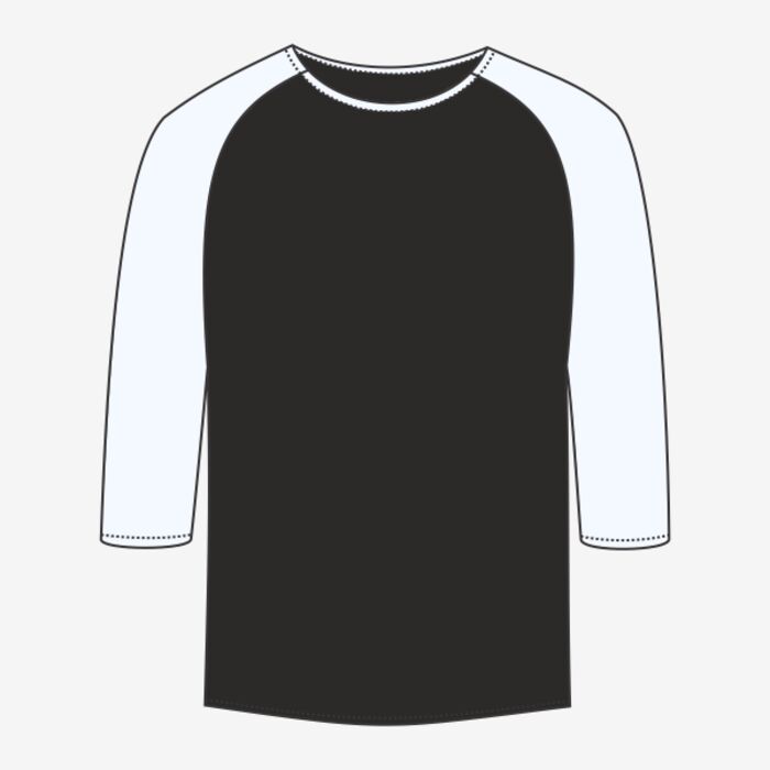 Tultex Youth Raglan T-Shirt 245Y Youth Raglan T-Shirt Thumbnail