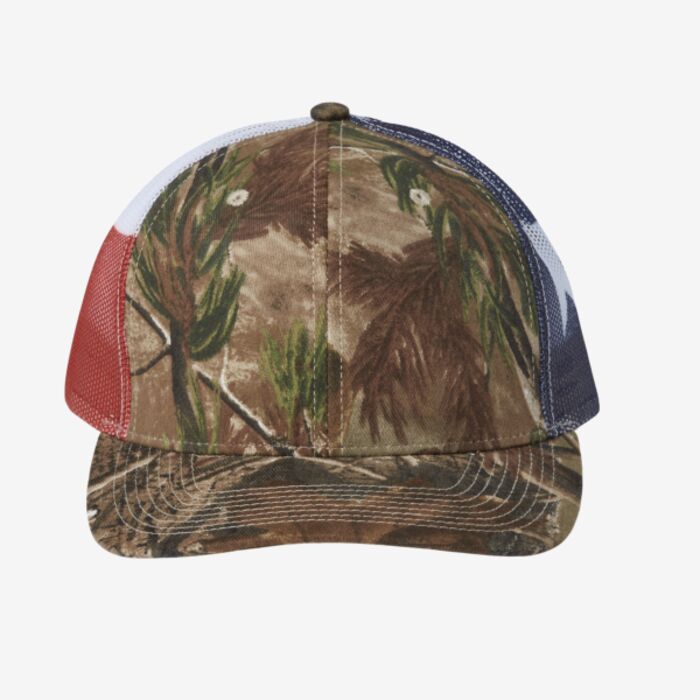 Kati Printed Mesh Trucker Cap S700M Printed Mesh Trucker Cap Thumbnail