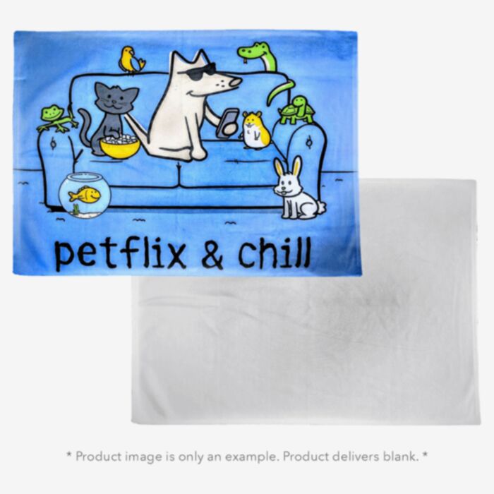 Sublimation Fleece Baby Blanket Thumbnail