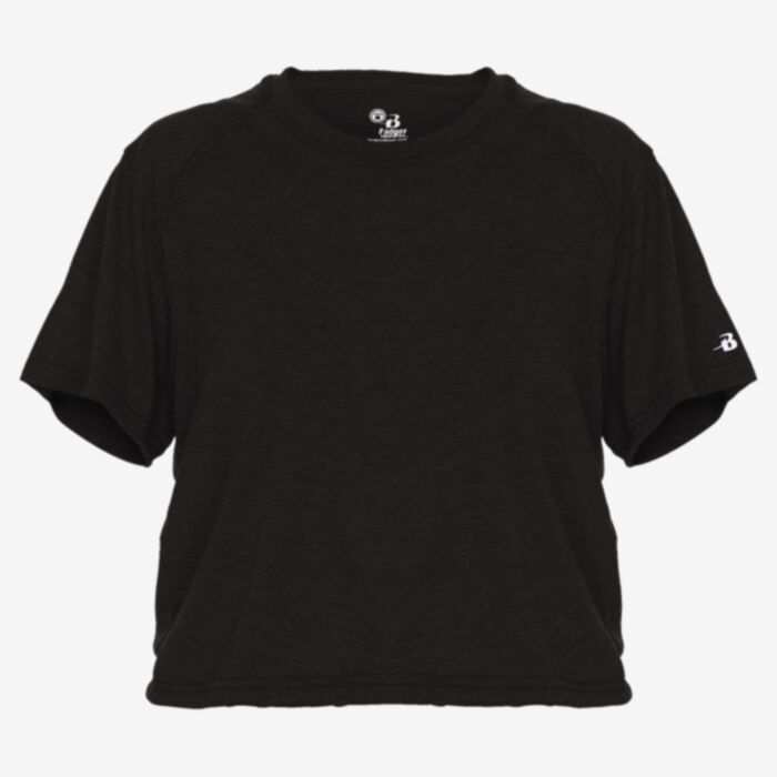 Badger Women's Tri-Blend Crop T-Shirt 4963 Women's Tri-Blend Crop T-Shirt Thumbnail