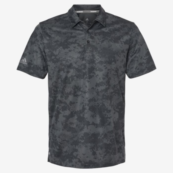 Adidas Men's All Over Camo Print Polo A550 Men's All Over Camo Print Polo Thumbnail