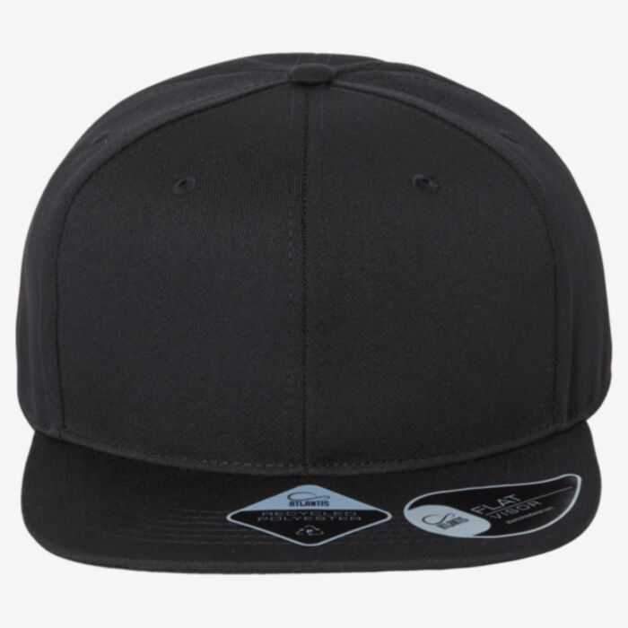 Atlantis Headwear Sustainable Flat Bill Cap JAMES Sustainable Flat Bill Cap Thumbnail