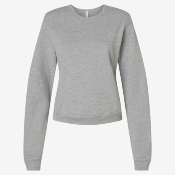 Bella + Canvas Women's Sponge Fleece Crewneck Sweatshirt 7511 Women's Sponge Fleece Crewneck Sweatshirt Thumbnail