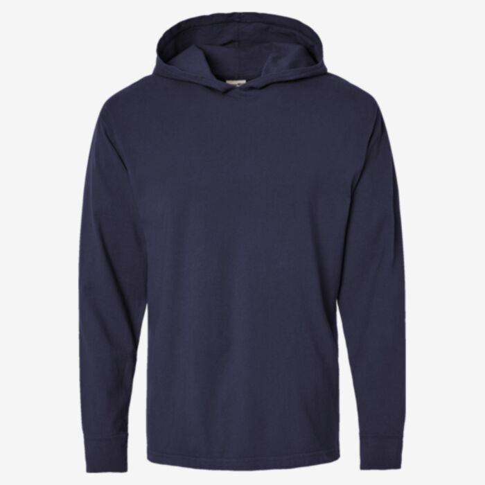 ComfortWash by Hanes Unisex Garment-Dyed Jersey Hooded Long Sleeve T-Shirt GDH280 Unisex Garment-Dyed Jersey Hooded Long Sleeve T-Shirt Thumbnail
