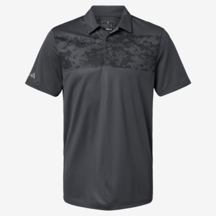 Adidas Men's Camo Chest Print Polo A585 Men's Camo Chest Print Polo Thumbnail