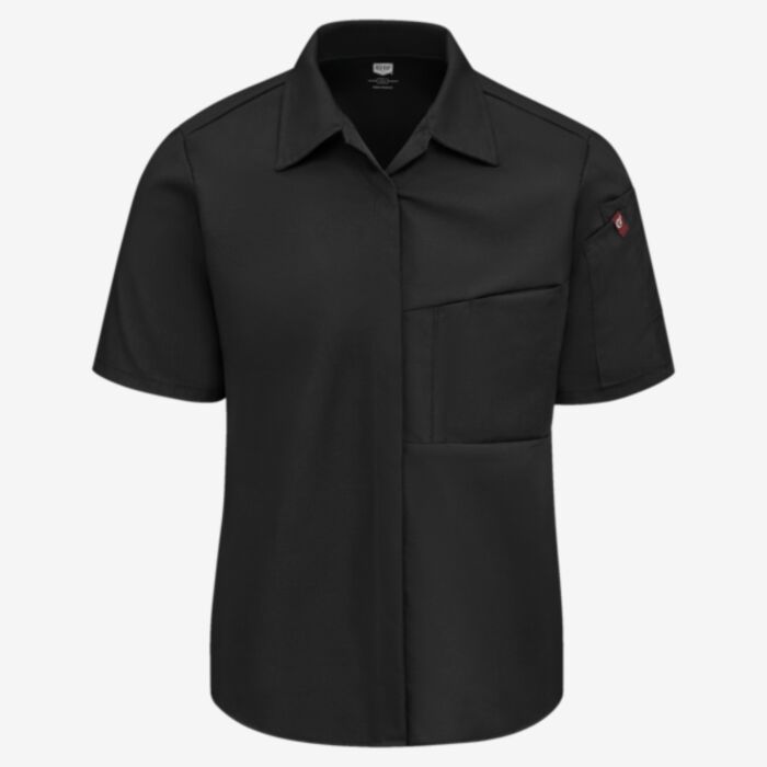 Chef Designs Women's Poplin Airflow Cook Shirt with OilBlok 501W Women's Poplin Airflow Cook Shirt with OilBlok Thumbnail