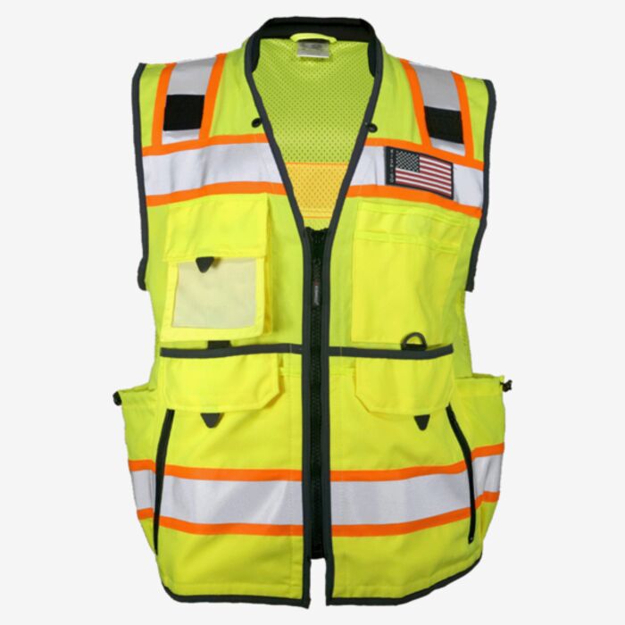 Kishigo Unisex Ultimate Construction Class 2 Vest 1823 Unisex Ultimate Construction Class 2 Vest Thumbnail