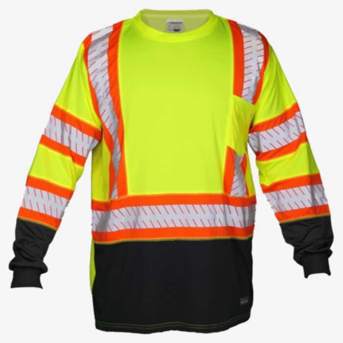 Kishigo Unisex DOT Class 3 Long Sleeve T-Shirt 9181 Unisex DOT Class 3 Long Sleeve T-Shirt Thumbnail