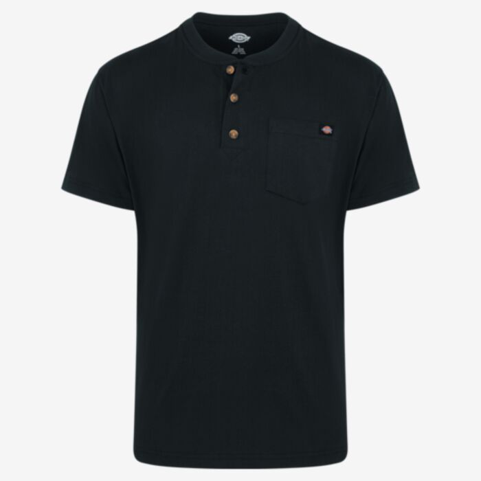 Dickies Men's Heavyweight Traditional Short Sleeve Henley WS51 Men's Heavyweight Traditional Short Sleeve Henley Thumbnail