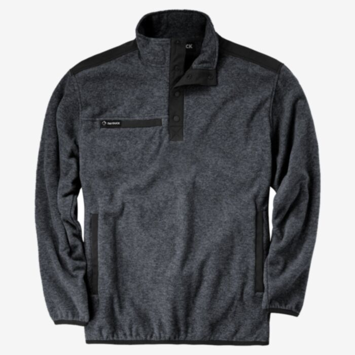 DRI DUCK Men's Ranger Melange Fleece Pullover 7353 Men's Ranger Melange Fleece Pullover Thumbnail
