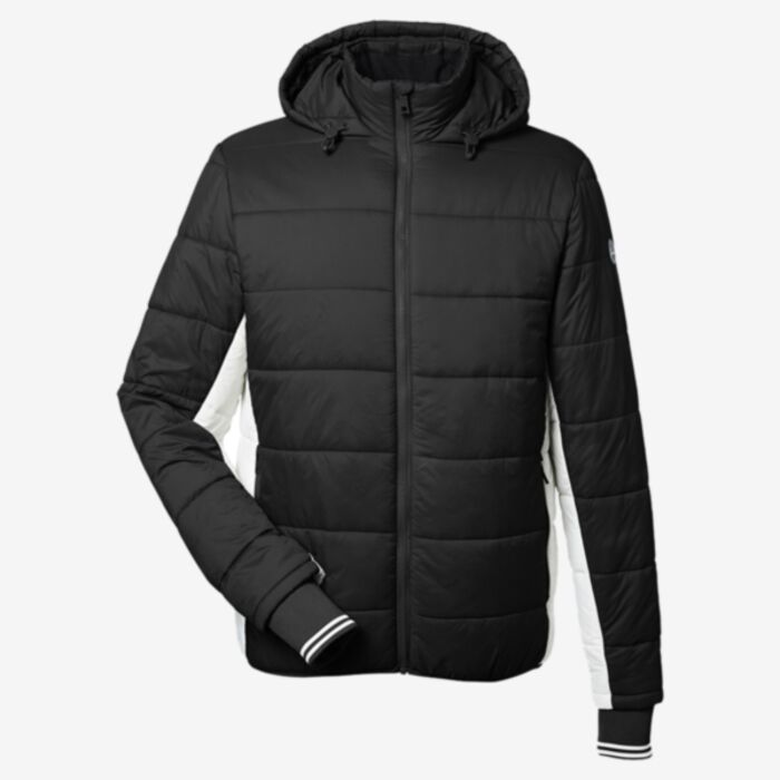 Nautica Men's l Mile Hooded Puffer Jacket N17186 Men's l Mile Hooded Puffer Jacket Thumbnail
