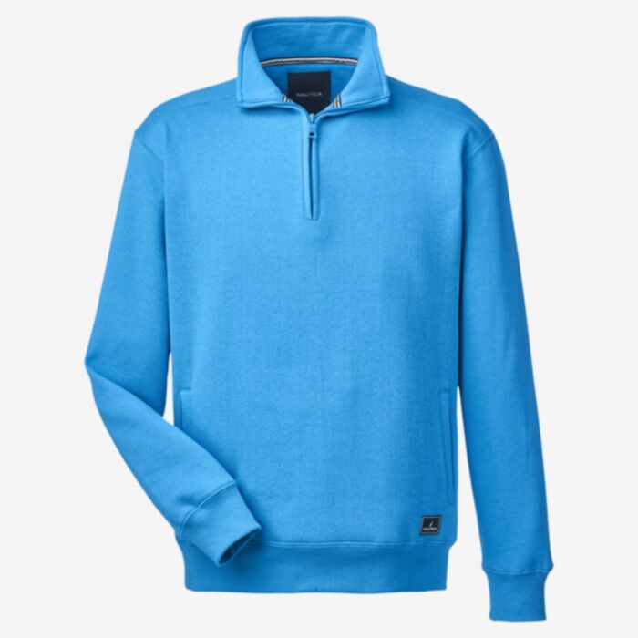 Nautica Men's Anchor Fleece Quarter-Zip Pullover N17176 Men's Anchor Fleece Quarter-Zip Pullover Thumbnail