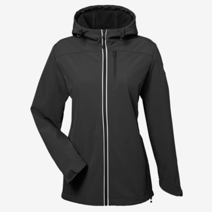 Nautica Women's Wavestorm Hooded Soft Shell Jacket N17790 Women's Wavestorm Hooded Soft Shell Jacket Thumbnail