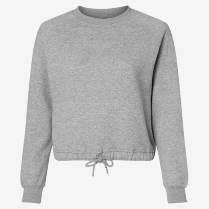 LAT Women's Relaxed 3-End Boxy Fleece Crewneck Sweatshirt 3528 Women's Relaxed 3-End Boxy Fleece Crewneck Sweatshirt Thumbnail