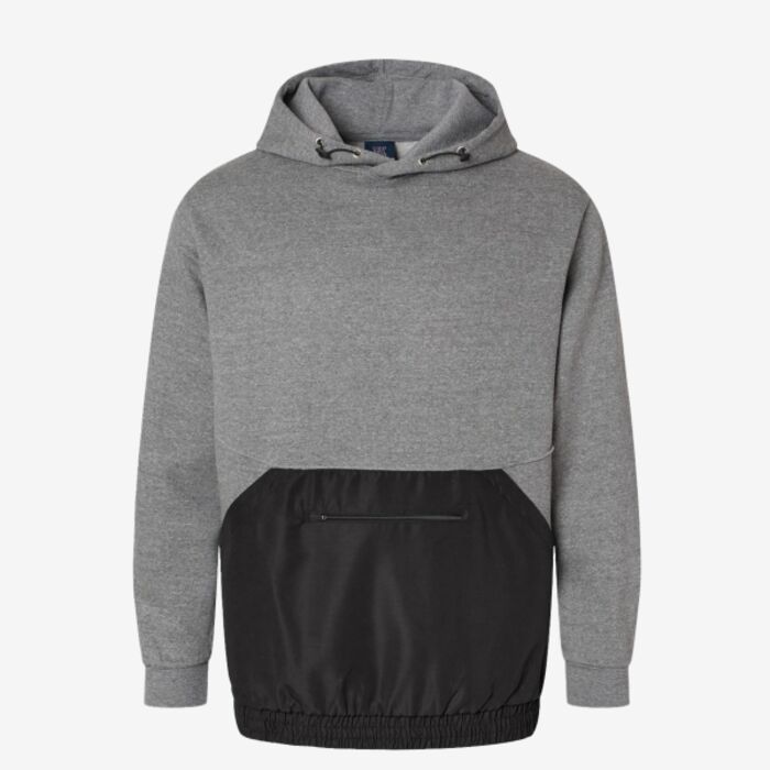 MV Sport Unisex Mixed Media Hooded Sweatshirt 23112 Unisex Mixed Media Hooded Sweatshirt Thumbnail