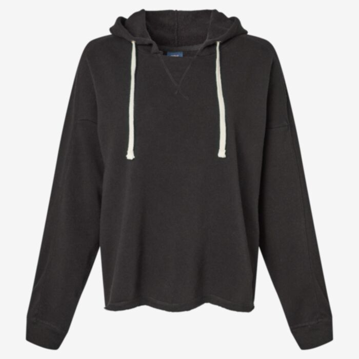 MV Sport Women's Angel Fleece Crop Hooded Sweatshirt W23101 Women's Angel Fleece Crop Hooded Sweatshirt Thumbnail