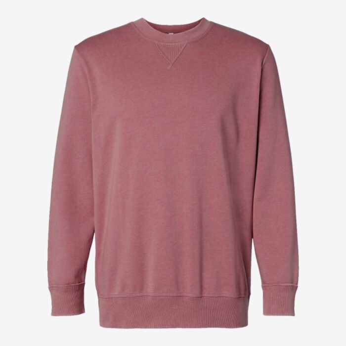 LAT Unisex Vintage Wash Fleece Crewneck Sweatshirt 6935 Unisex Vintage Wash Fleece Crewneck Sweatshirt Thumbnail