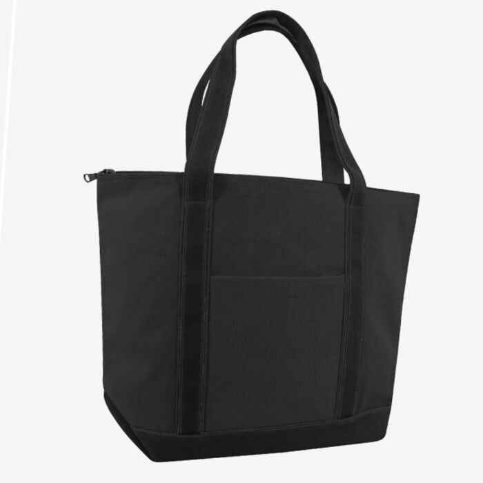 Liberty Bags XL Zippered Cotton Canvas Resort Tote 8873 XL Zippered Cotton Canvas Resort Tote Thumbnail