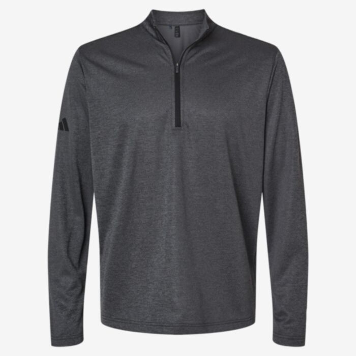 Adidas Men's Space Dyed Quarter-Zip Pullover A593 Men's Space Dyed Quarter-Zip Pullover Thumbnail