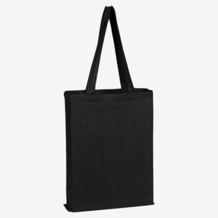 Q-Tees Canvas Gusset Promotional Tote Q800GS Canvas Gusset Promotional Tote Thumbnail