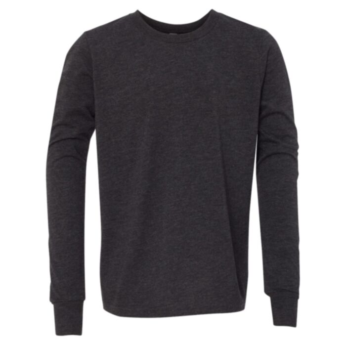 Bella + Canvas Youth Triblend Long Sleeve Tee 3513Y Youth Triblend Long Sleeve Tee Thumbnail