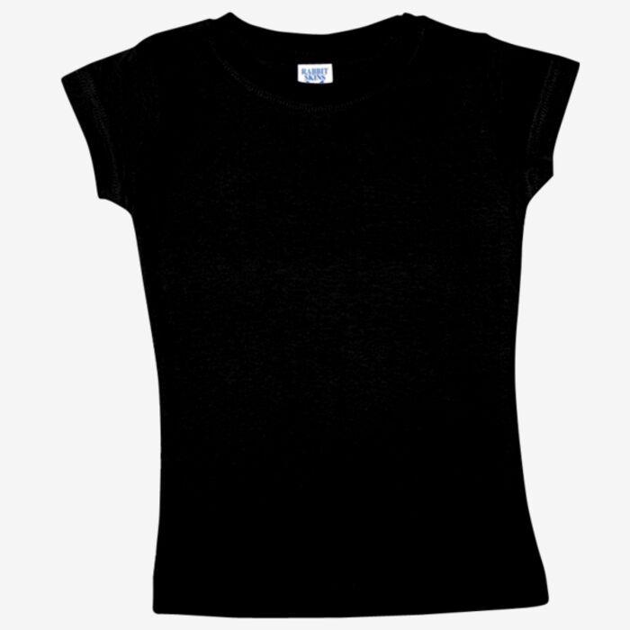 Rabbit Skins Toddler Girls Fine Jersey Tee 3316 Toddler Girls Fine Jersey Tee Thumbnail