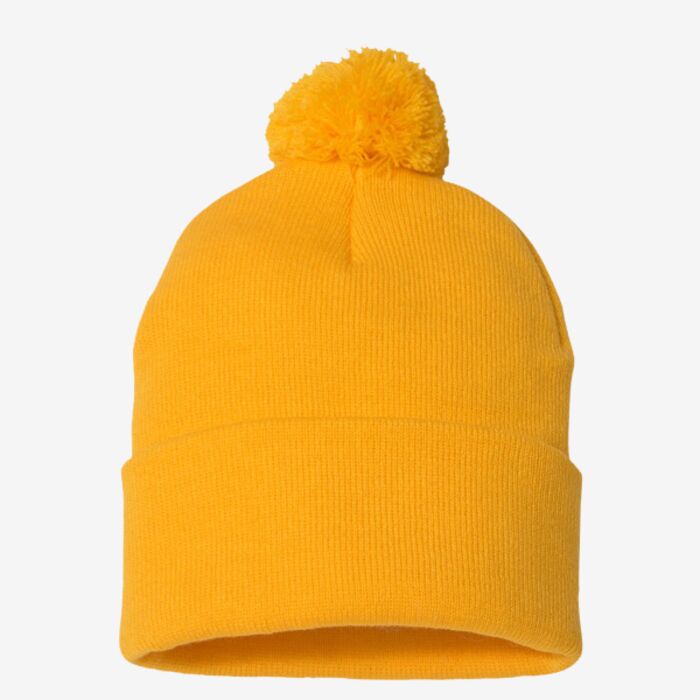Sportsman 12" Pom-Pom Cuffed Beanie SP15 12" Pom-Pom Cuffed Beanie Thumbnail
