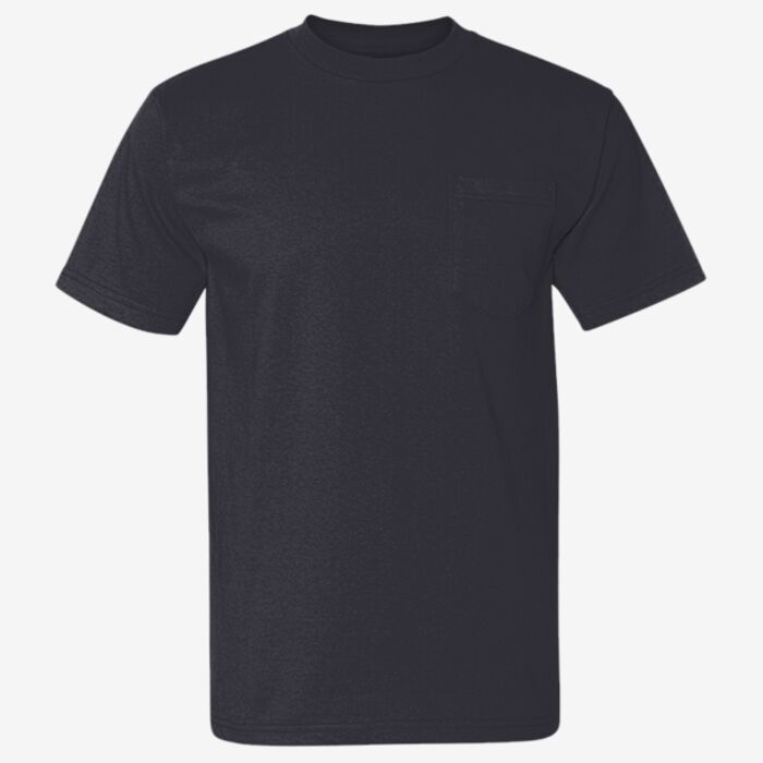 Bayside Unisex Union-Made Pocket T-Shirt 3015 Unisex Union-Made Pocket T-Shirt Thumbnail