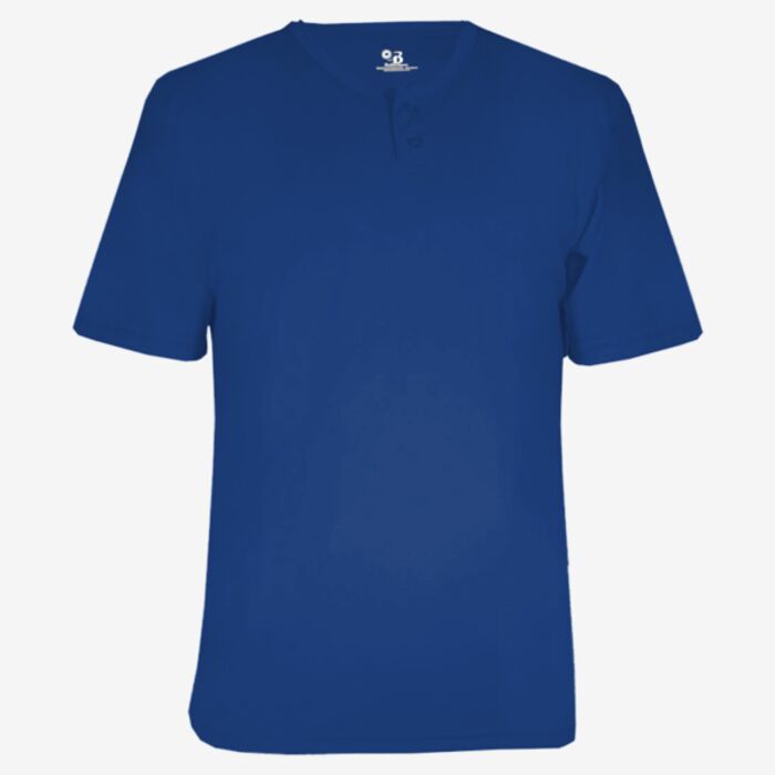 Alleson Athletic Men's B-Core Placket Jersey 7930 Men's B-Core Placket Jersey Thumbnail