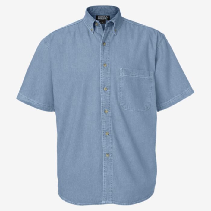 Denim Short Sleeve Shirt Thumbnail