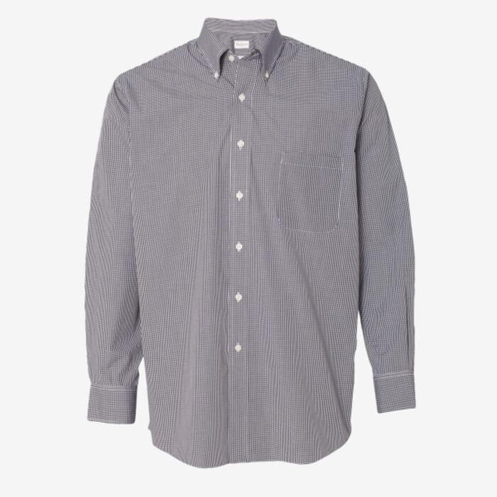 Van Heusen Men's Gingham Check Shirt 13V0225 Men's Gingham Check Shirt Thumbnail