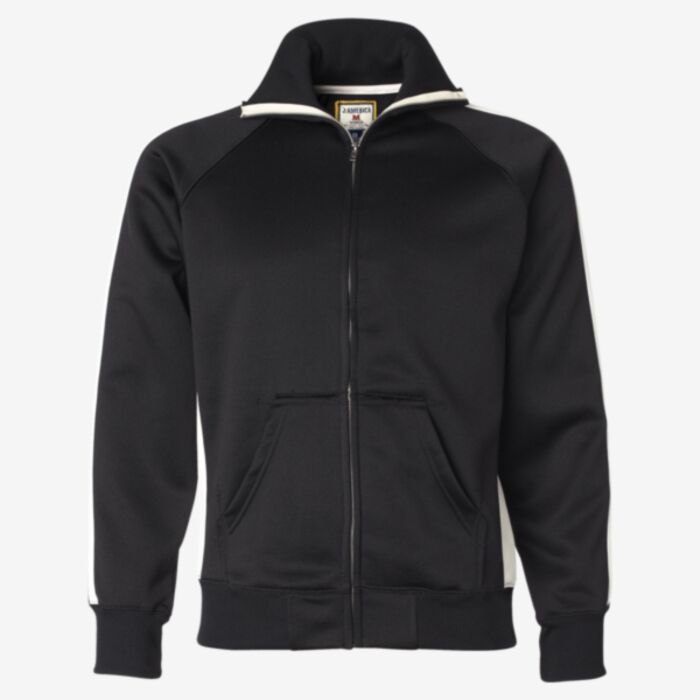 Vintage Polyester Fleece Track Jacket Thumbnail