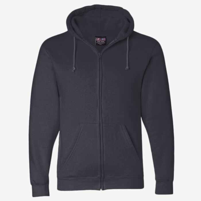 Bayside Unisex USA-Made Full-Zip Hooded Sweatshirt 900 Unisex USA-Made Full-Zip Hooded Sweatshirt Thumbnail