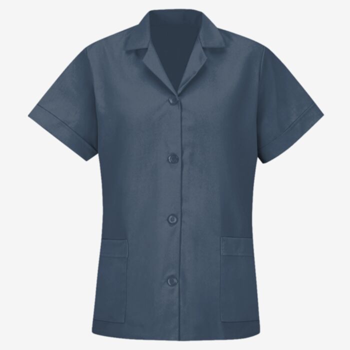 Red Kap Women's Loose Fit Short Sleeve Button Smock TP23 Women's Loose Fit Short Sleeve Button Smock Thumbnail