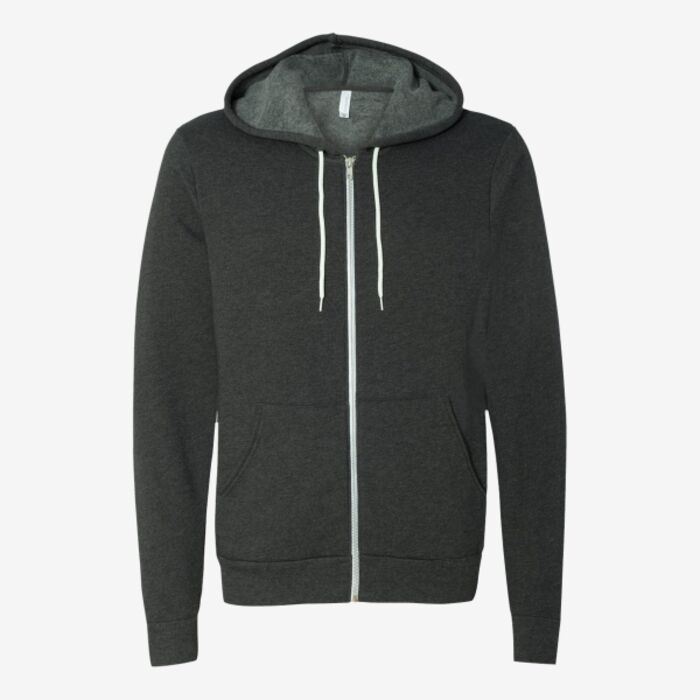 Bella + Canvas Unisex Sponge Fleece Full-Zip Hoodie Sweatshirt 3739 Unisex Sponge Fleece Full-Zip Hoodie Sweatshirt Thumbnail