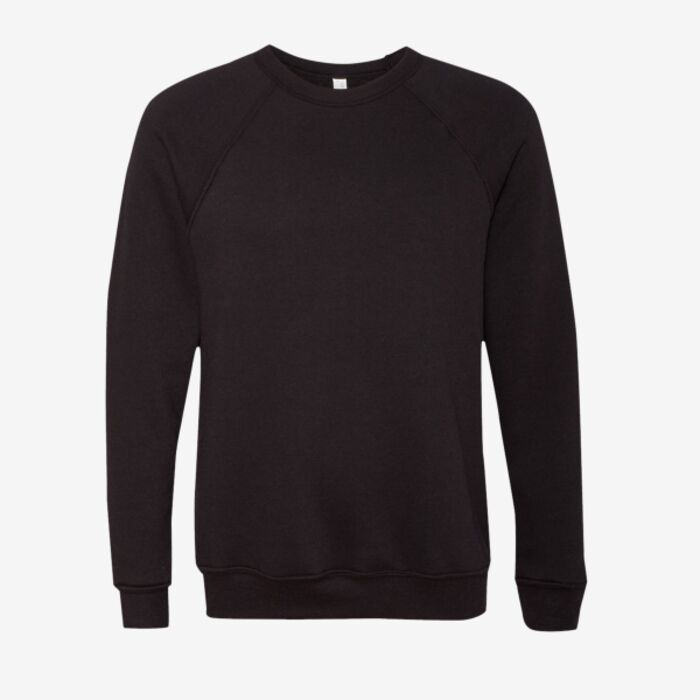 Bella + Canvas Unisex Sponge Fleece Raglan Crewneck Sweatshirt 3901 Unisex Sponge Fleece Raglan Crewneck Sweatshirt Thumbnail