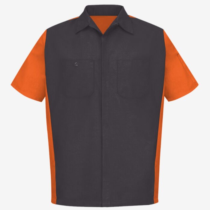 Red Kap Men's Short Sleeve Automotive Crew Shirt SY20 Men's Short Sleeve Automotive Crew Shirt Thumbnail