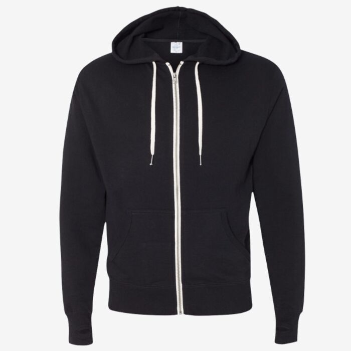 Independent Trading Co. Unisex Heathered French Terry Full-Zip Hooded Sweatshirt PRM90HTZ Unisex Heathered French Terry Full-Zip Hooded Sweatshirt Thumbnail