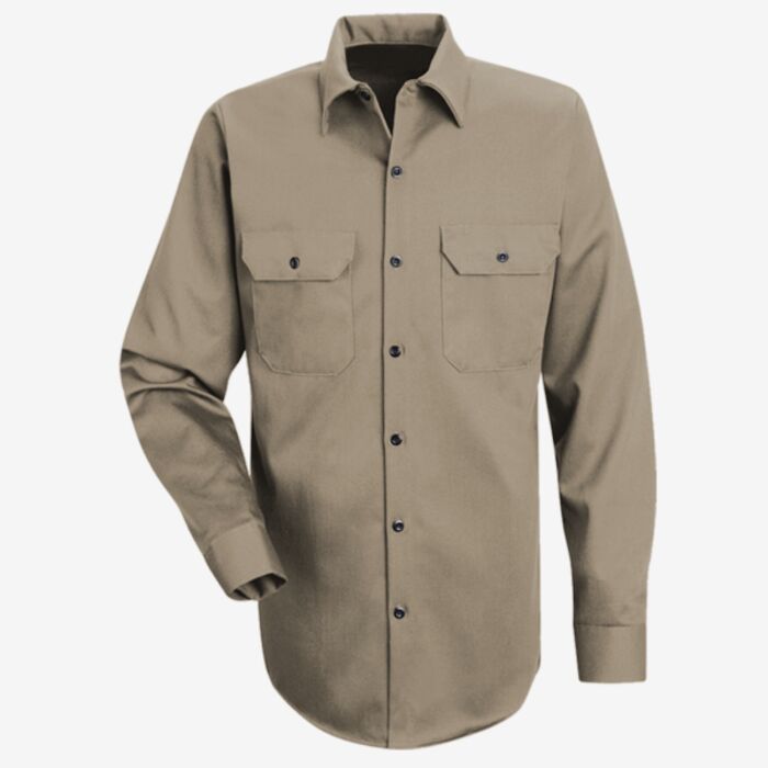 Red Kap Men's Deluxe Heavyweight Cotton Shirt SC70 Men's Deluxe Heavyweight Cotton Shirt Thumbnail