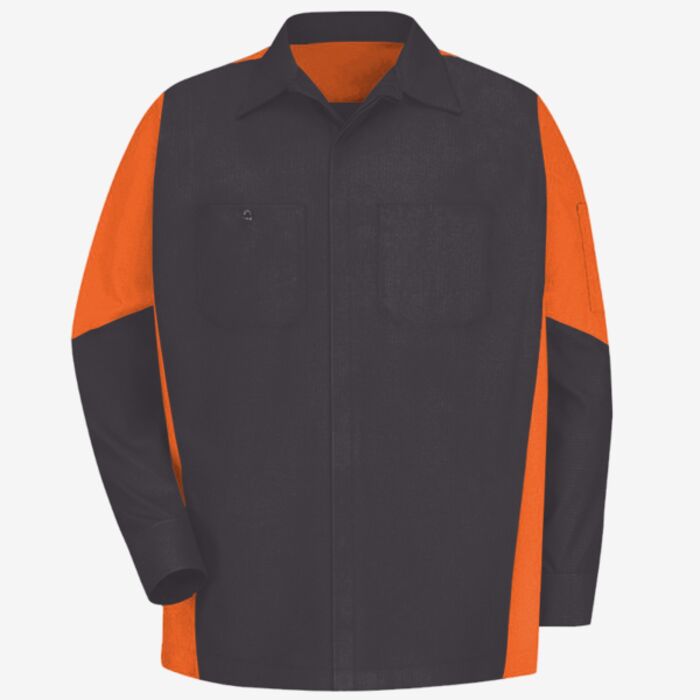 Red Kap Men's Long Sleeve Automotive Crew Shirt SY10 Men's Long Sleeve Automotive Crew Shirt Thumbnail