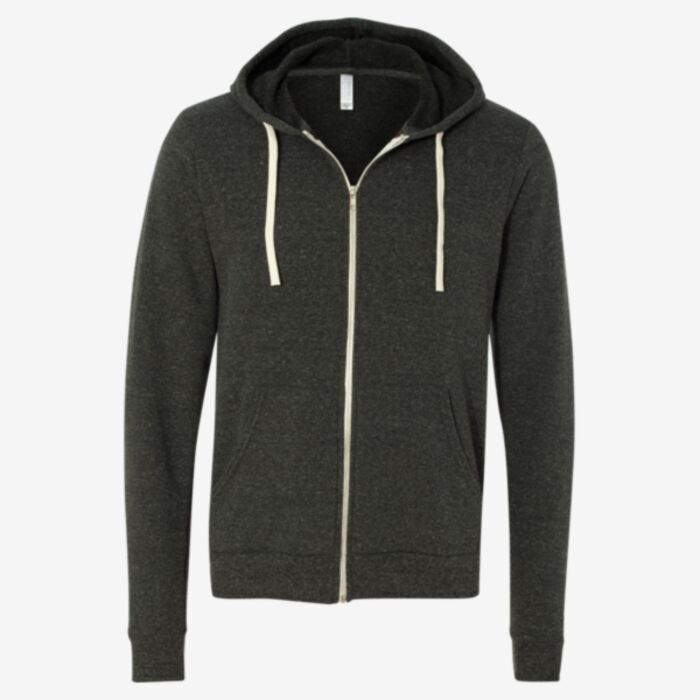Bella + Canvas Unisex Triblend Sponge Fleece Full-Zip Hoodie Sweatshirt 3909 Unisex Triblend Sponge Fleece Full-Zip Hoodie Sweatshirt Thumbnail