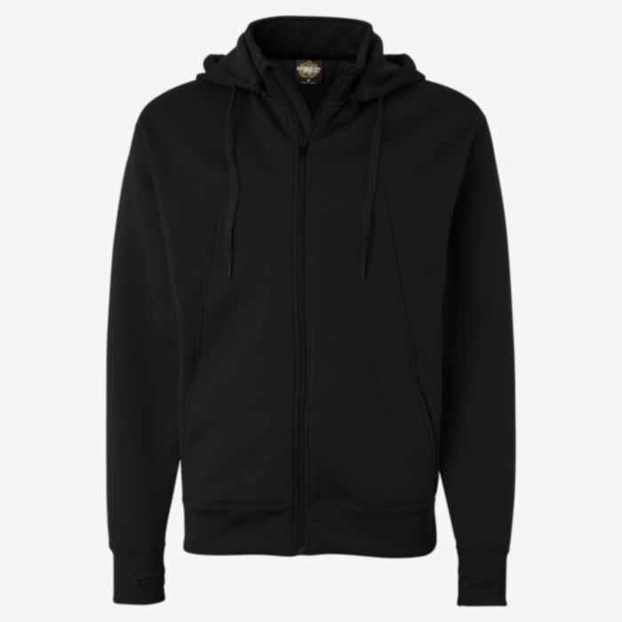 Independent Trading Co. Unisex Poly-Tech Full-Zip Hooded Sweatshirt EXP80PTZ Unisex Poly-Tech Full-Zip Hooded Sweatshirt Thumbnail