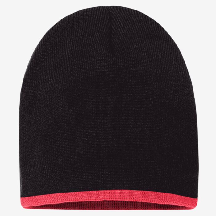 Sportsman 8" Bottom-Striped Beanie SP09 8" Bottom-Striped Beanie Thumbnail