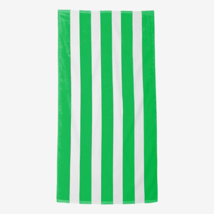 Carmel Towel Company Cabana Stripe Velour Beach Towel C3060S Cabana Stripe Velour Beach Towel Thumbnail