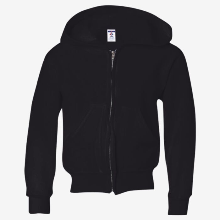 Jerzees Youth NuBlend® Full-Zip Hooded Sweatshirt 993BR Youth NuBlend® Full-Zip Hooded Sweatshirt Thumbnail