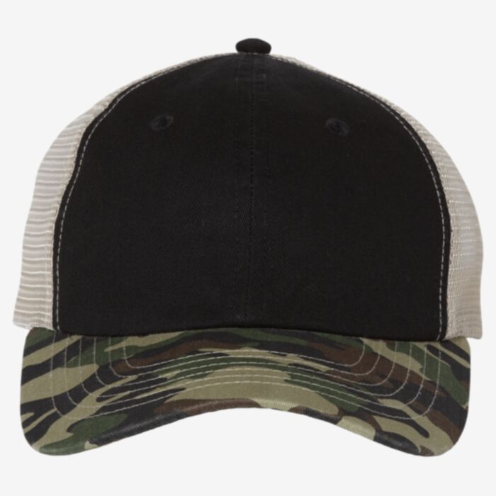 Valucap Contrast-Stitch Mesh-Back Cap 3100 Contrast-Stitch Mesh-Back Cap Thumbnail
