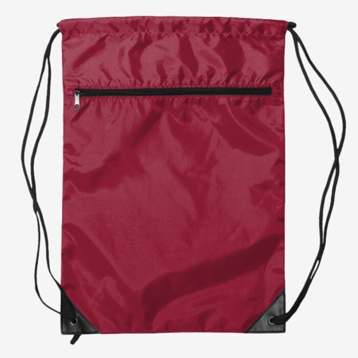Liberty Bags Zippered Drawstring Backpack 8888 Zippered Drawstring Backpack Thumbnail